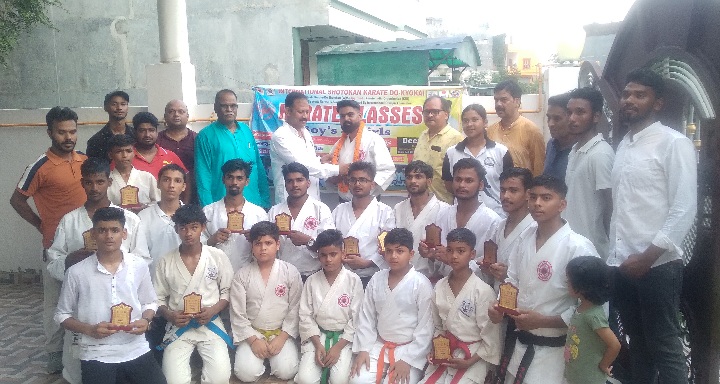 Abkm honoured karate kids